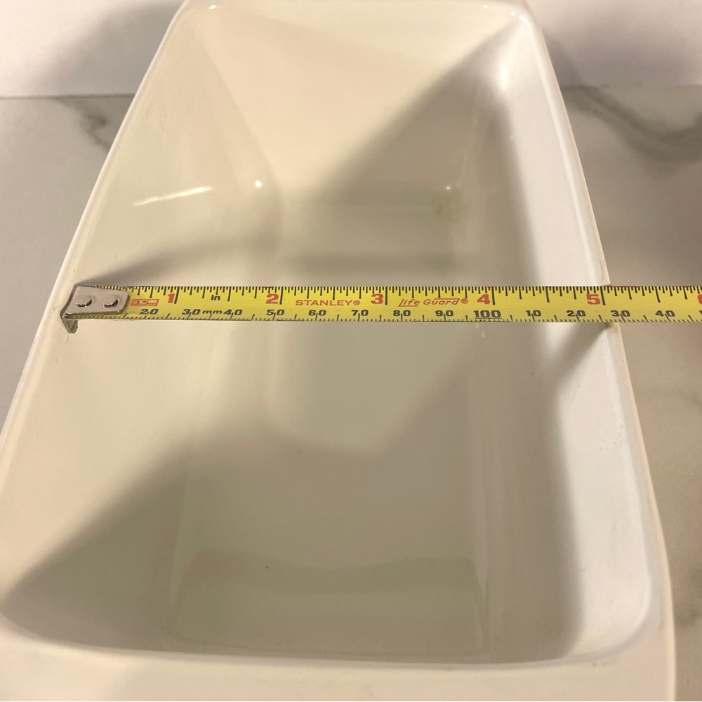 VTG Corning Ware Blue Cornflower 2QT Loaf Bread Pan Baking P-315-B USA 9x5x3 - Picture 9 of 10